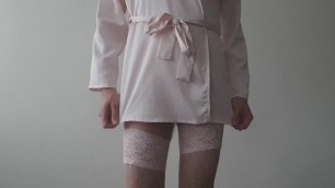 Crossdress Mix and Matching romantic lingerie