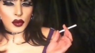 Smoking Slut Sexy Tease