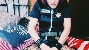 Cosplay Police Lady